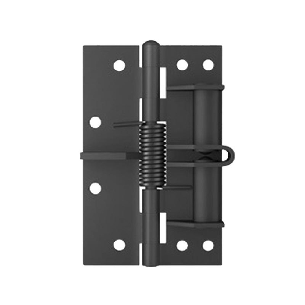 4 Inch Multifunctional Door Closer Automatic Door Closing Hinge, Color: Black