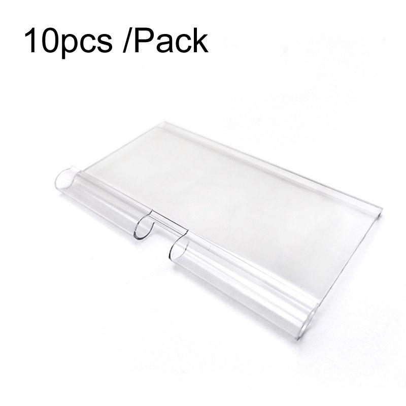 10pcs /Pack 42 x 100mm Supermarket Double Line Price Tag Display