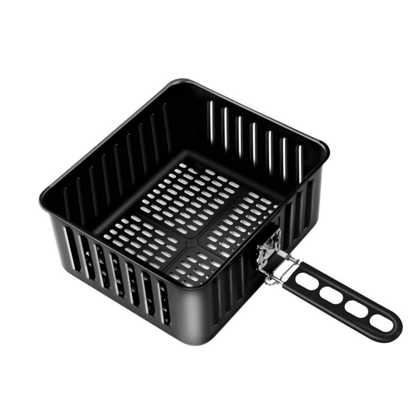 6L Air Fryer Square Basket for Gowise COSORI Power Ninja and Other Fryer Ovens