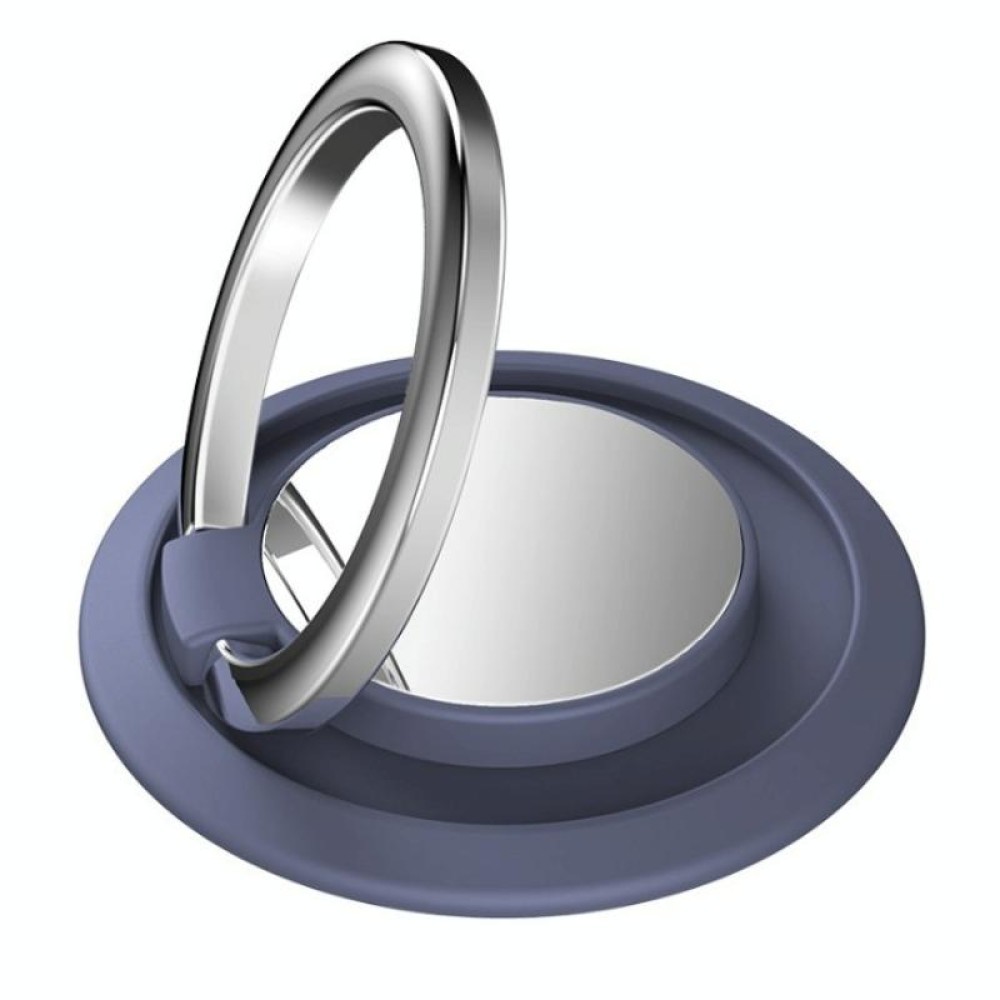 5pcs Car Magnetic Metal Ring Buckle Mobile Phone Holder(Lavender Gray)