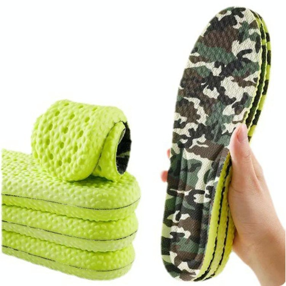 Camouflage Memory Foam Sport Insoles Breathable Sweatproof Shoes Sole Cushion, Size: 39-40