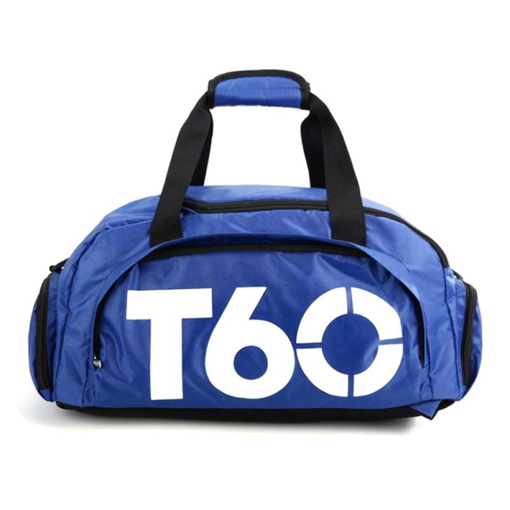 Wet and Dry Separation Fitness Backpack Swimming Taekwondo Waterproof Travel Bag(Blue)