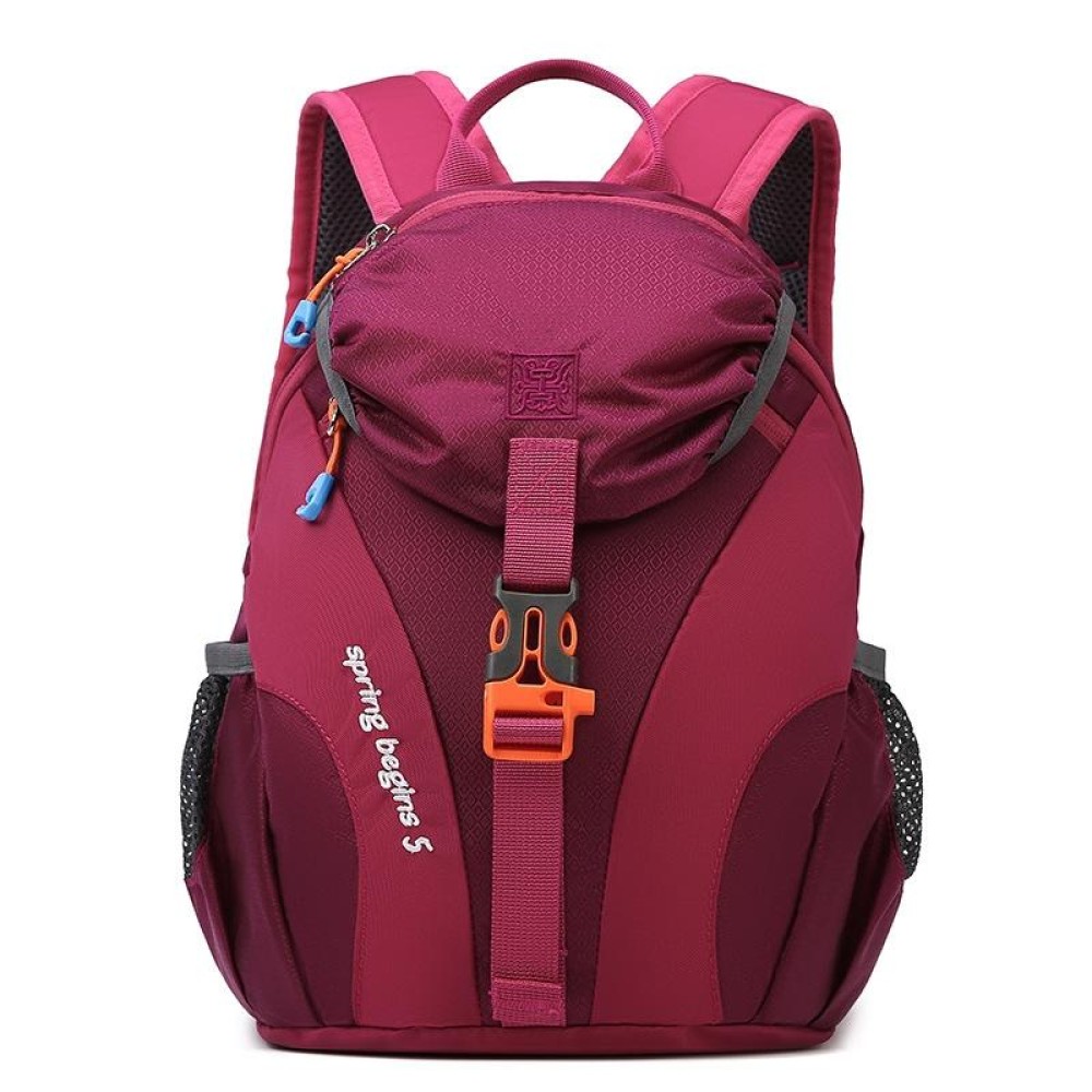 5L Children Outdoor Travel Backpack Elementary School Kindergarten Schoolbag(Rose Red)