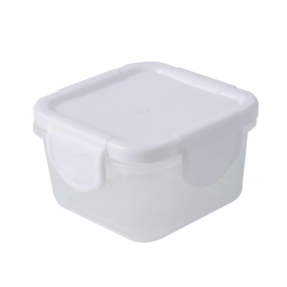 150ml Mini Fresh-Keeping Box Food Grade Thickened Sealed Baby Food Supplement Box(Pure White)