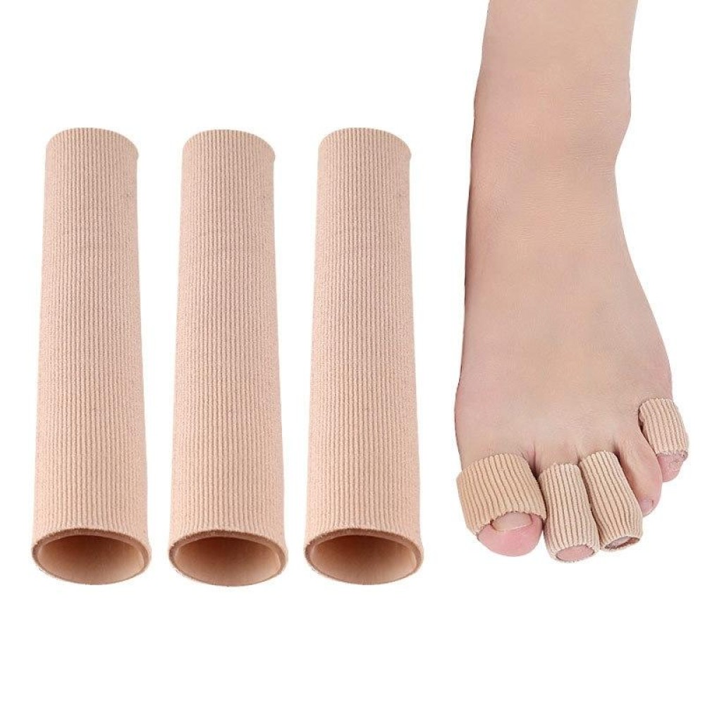 3pcs Toes Fingers Cushion Tube Sleeve Cuttable Silicone Gel Toe Pad For Corns Remover, Size: Small  1.5cm