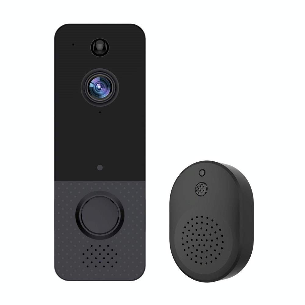 T8  720P Wireless Wifi Remote Video Doorbell Intercom Infrared Night Vision AI Recognition Doorbell, Spec: Without Battery