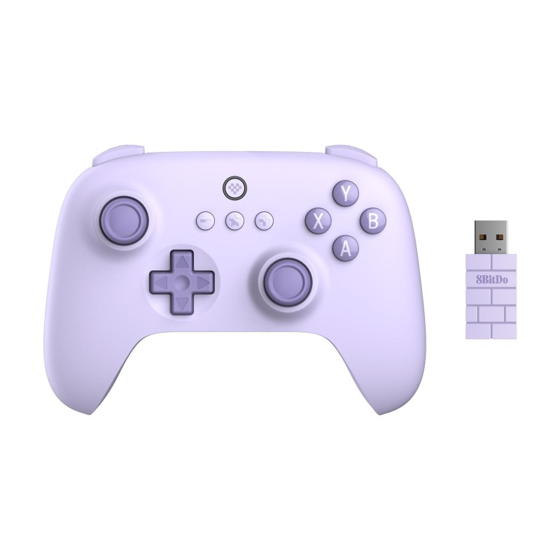 8BitDo Youth Edition Wireless 2.4G Controller For PC / Windows 10 / 11 / Steam Deck / Raspberry Pi / Android(Purple)