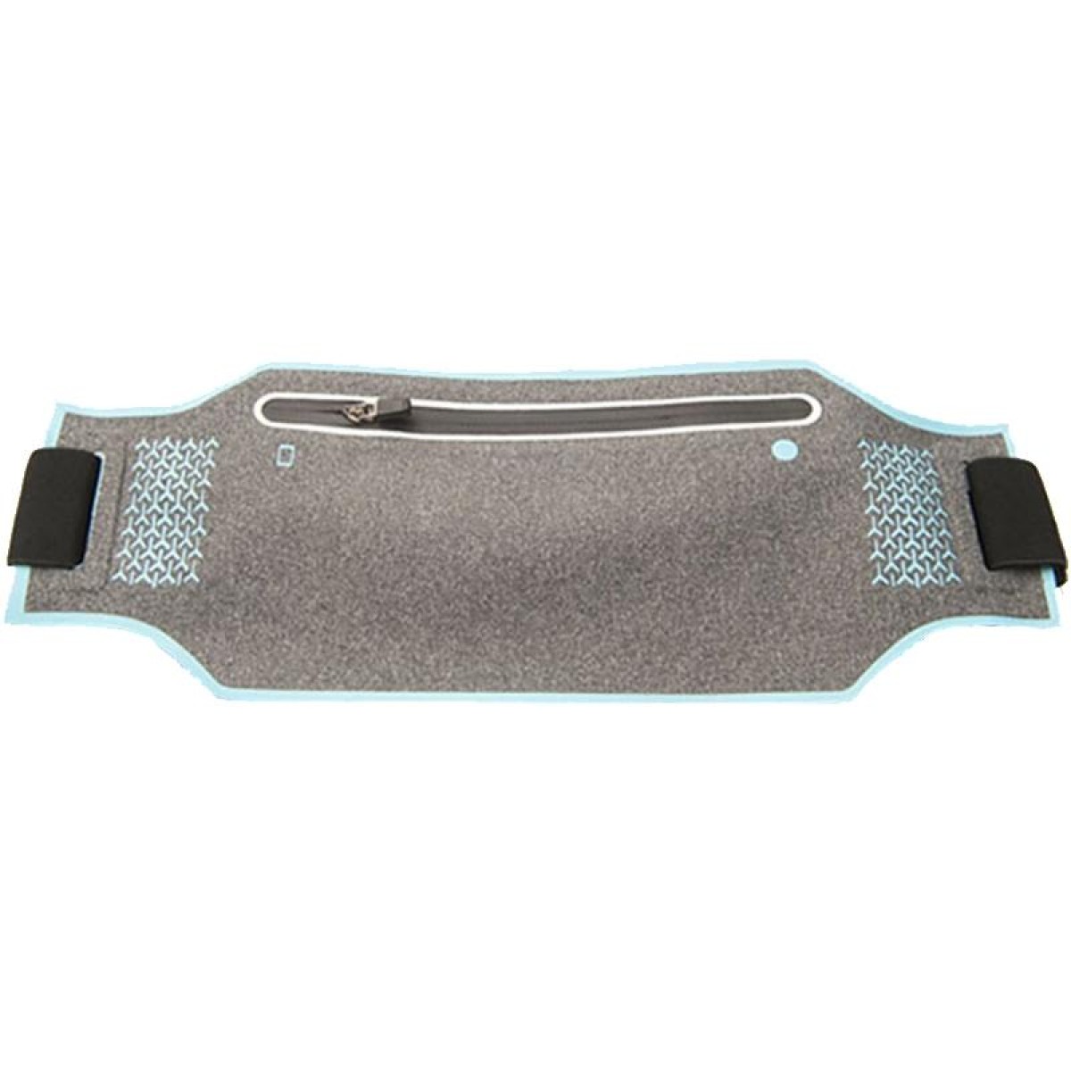 Ultra-Thin Outdoor Waterproof Waist Pack Lightweight Storage Sports Belt(Blue)