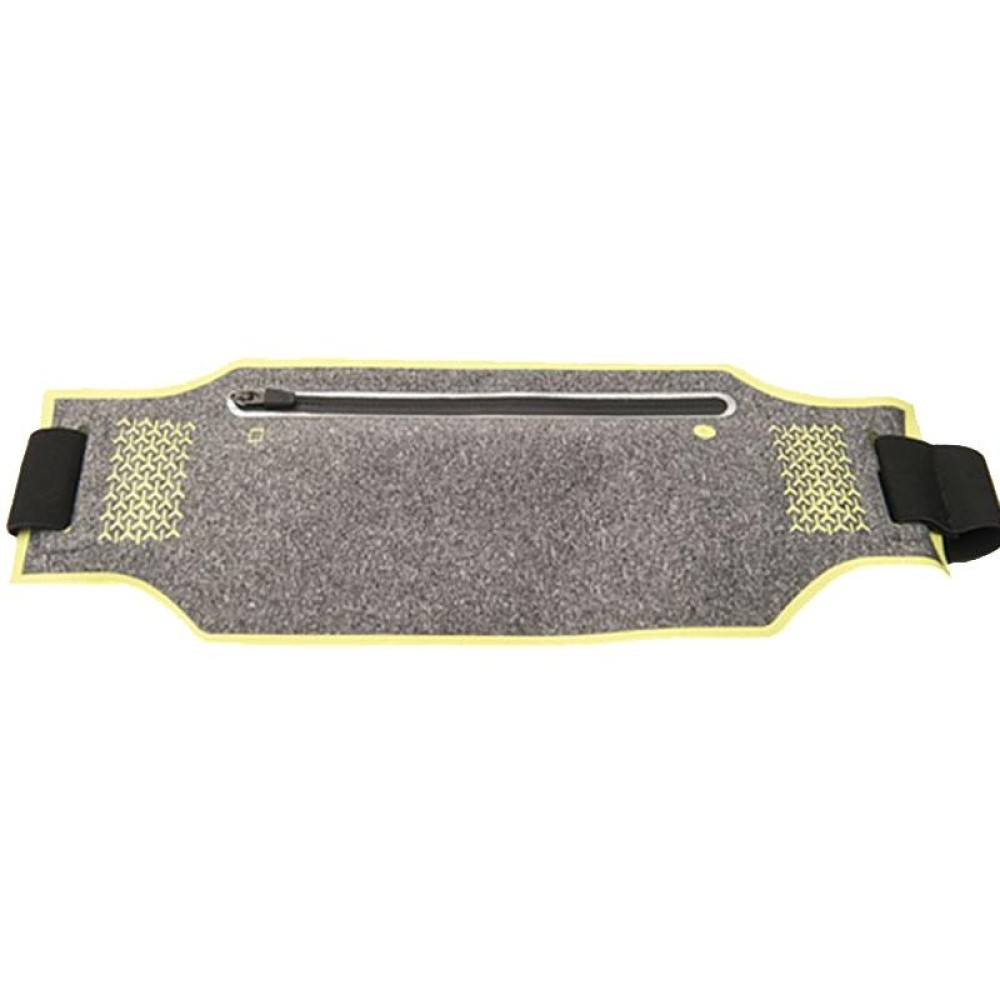 Ultra-Thin Outdoor Waterproof Waist Pack Lightweight Storage Sports Belt(Light Green)
