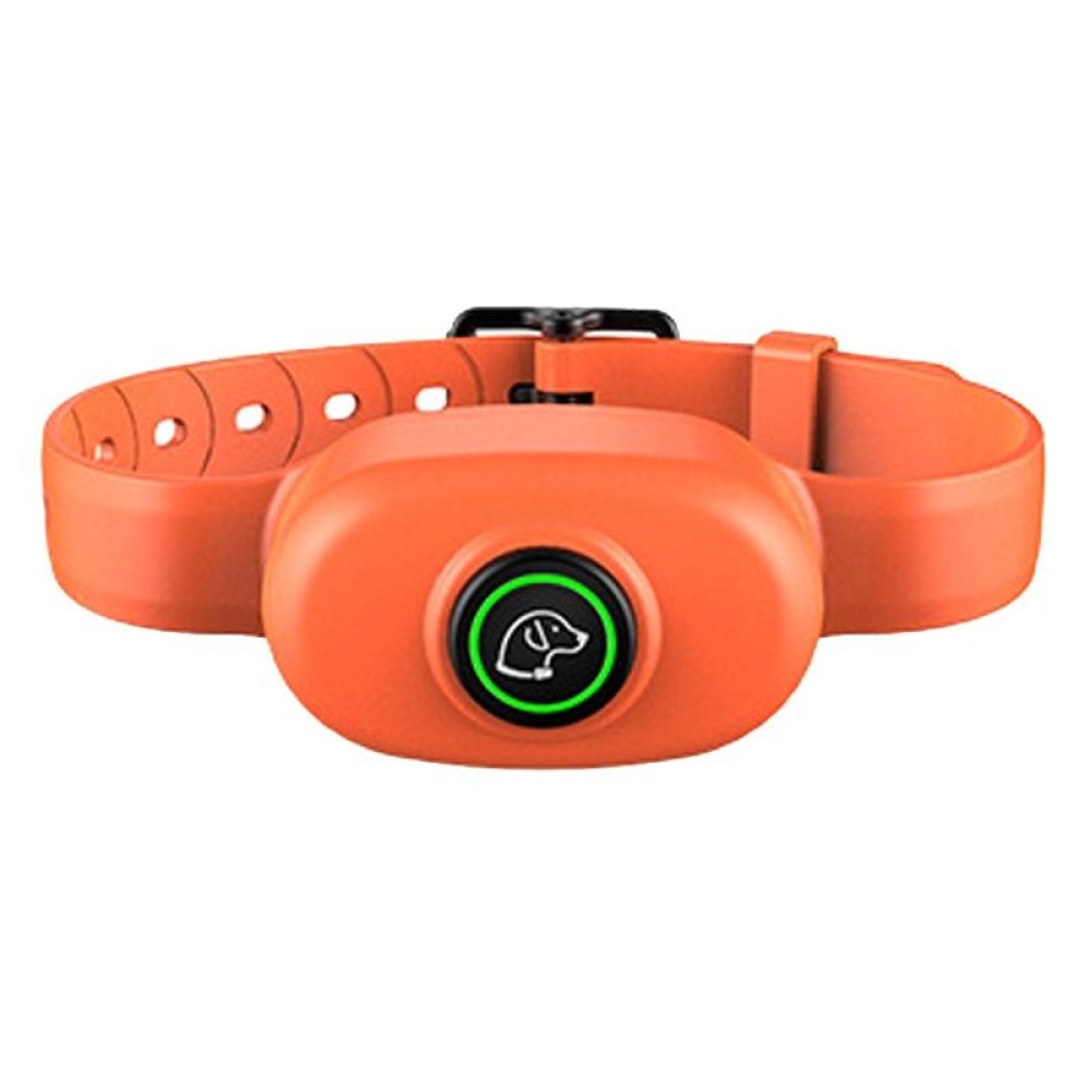 Auto Stop Barker Pet Shock Collar Dog Trainer(Orange)