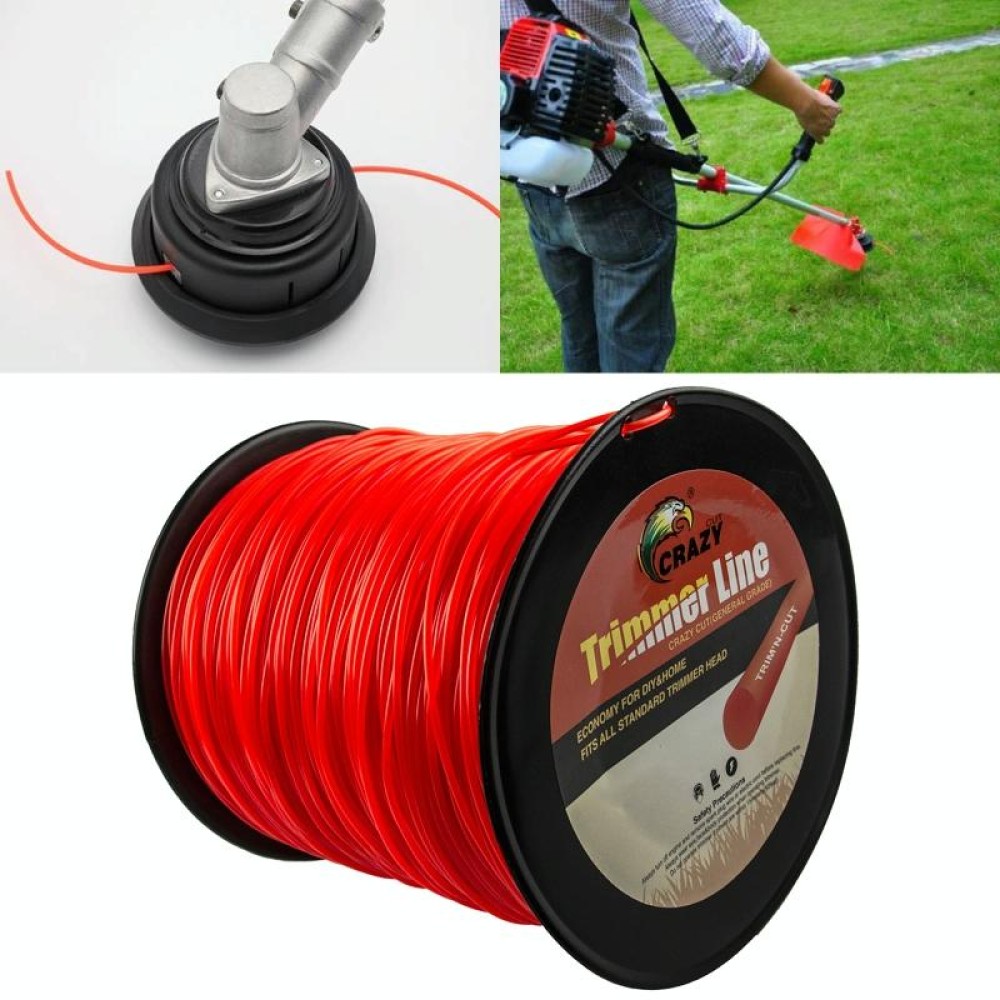 2.4mm Square 5LB Line Shaft Grass Rope Nylon Cutting Grass Rope