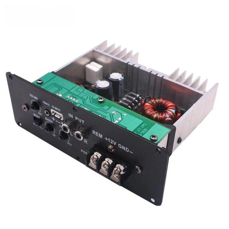12V Car Audio Modification Ultra-thin Subwoofer Audio Amplifier Board RMS80W