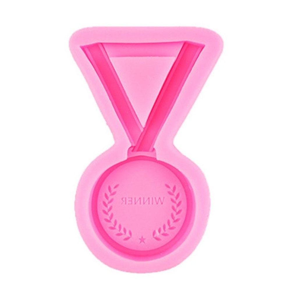 Sports Car Trophy Medal Tire Silicone Mold Glue Plaster Candle Baking Decorative Mold, Specification: A799