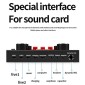 BM800+V8S Sound Card Set  Audio Condenser Mic Studio Singing Microphone