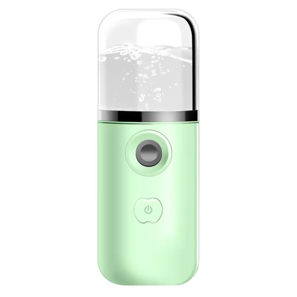 30ml Handheld Alcohol Disinfectant Instrument USB Interface Hydration Meter Humidifier, Color: Green