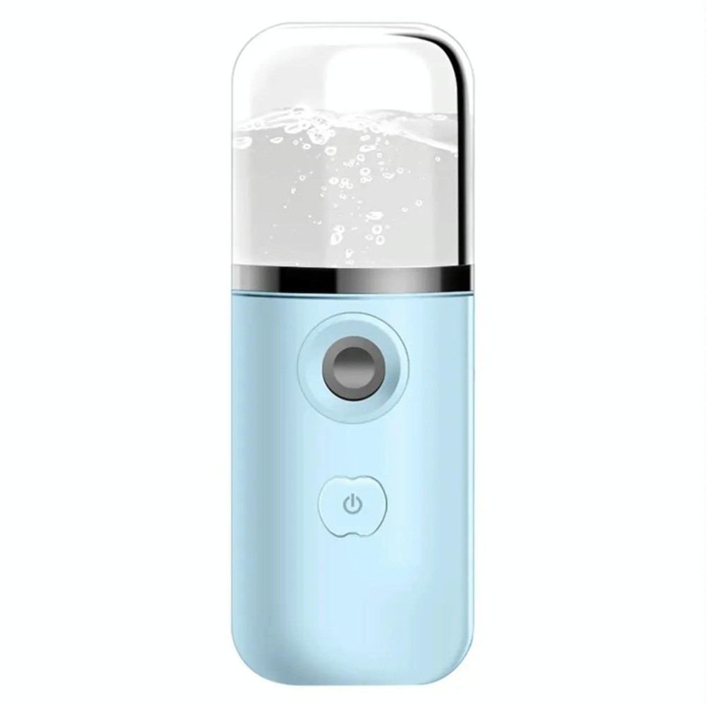 30ml Handheld Alcohol Disinfectant Instrument USB Interface Hydration Meter Humidifier, Color: Blue