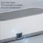 Multifunctional Ultrasonic Cleaner Jewelry Glasses Lenses Cleaning Machine, Spec: Dry Battery Powered Gray