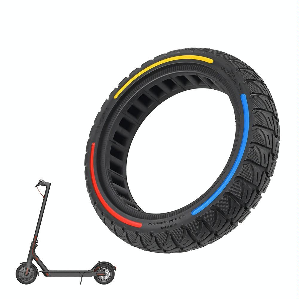 8.5 x 2 inch Colorful Flick Off-road Honeycomb Tires for Xiaomi M365 / Pro / Pro 2 / 1S / Lite(Tricolor)