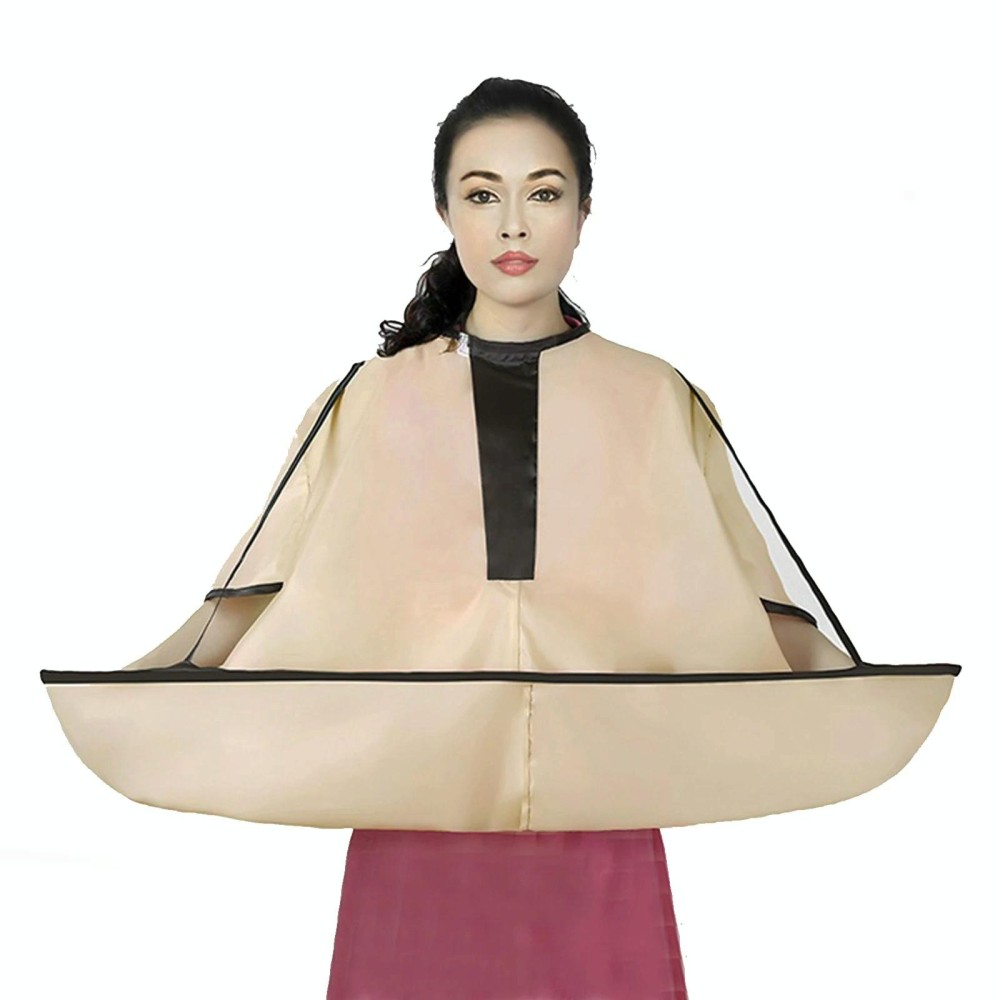 Adult Hairdressing Apron Foldable Cloak Shawl With Sleeves