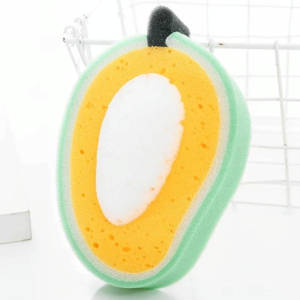 Fruit Model Thickened Sponge Dishcloth Rag Dish Towel, Style: Mango