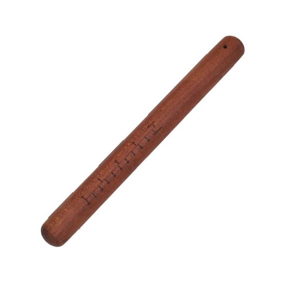 30x3cm Home Wooden Rolling Pin Nonstick Red Sandalwood Rolling Stick