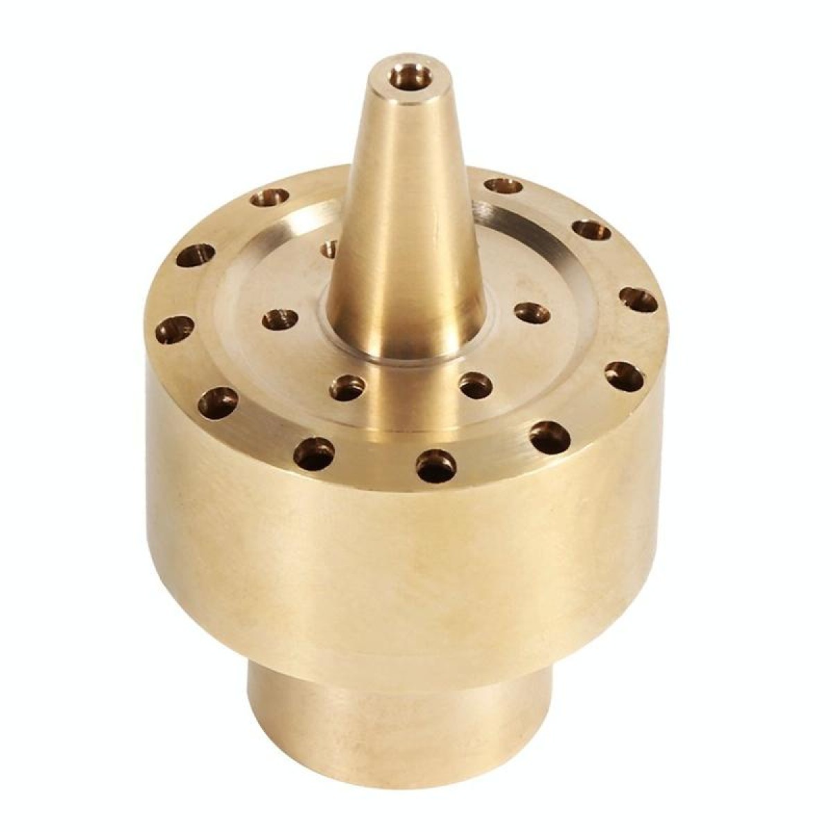 All Brass Flower Column Nozzle Inner Wire Garden Water Features Landscape Fountain Nozzle, Specification: 2 Points