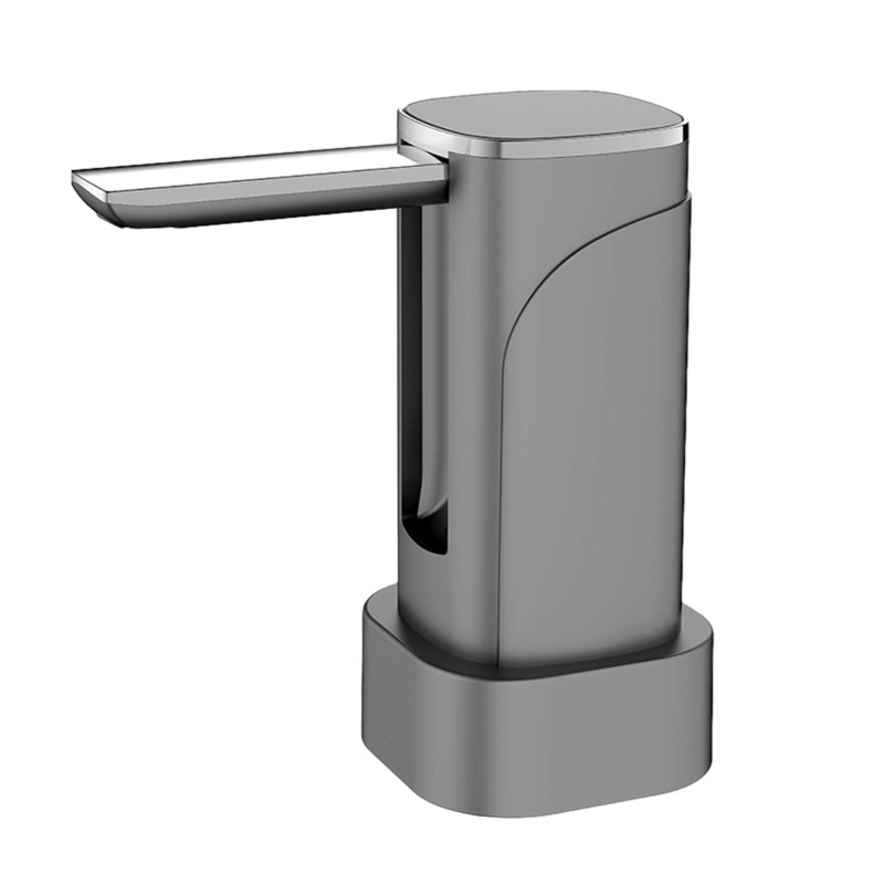 Digital Display Foldable Water Bottle Pump Electric Water Dispenser(Grey)