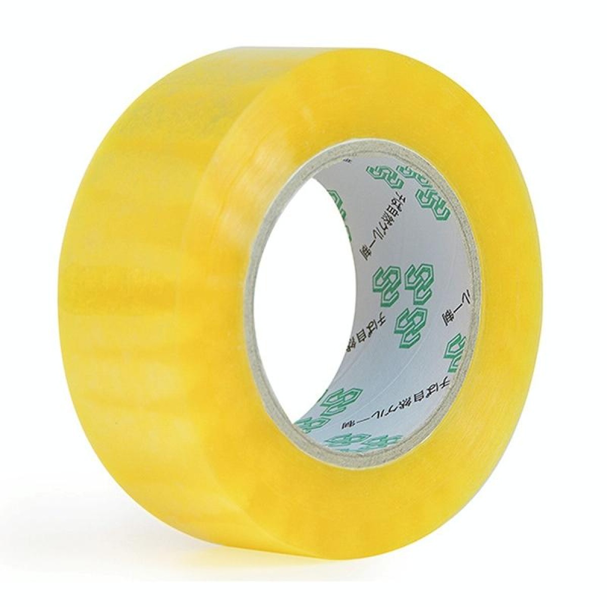 Blocking Tape Express Packaging Sealing Tape, Model: 55mmx100m(Transparent Yellow)