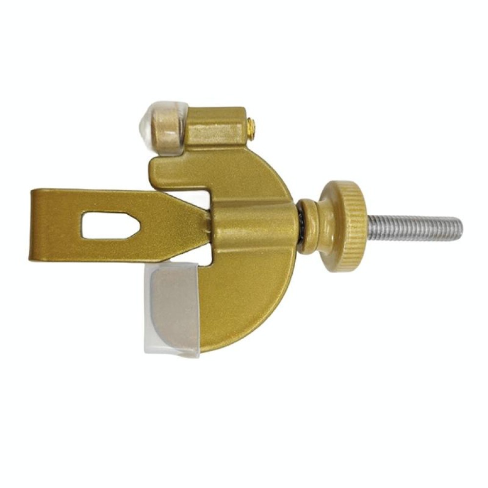 Household Anti-Theft Door Stopper Portable Anti-Pervert Device, Color: Adjustable Gold With Cover
