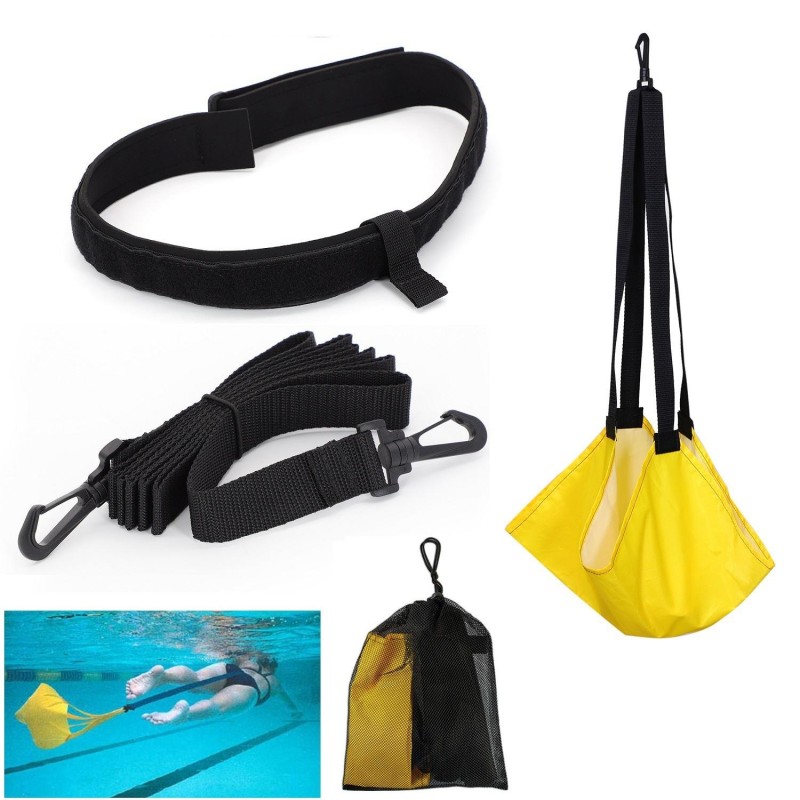 Swimming Strength Training Resistance Umbrella Set, Spec: 43cm Yellow