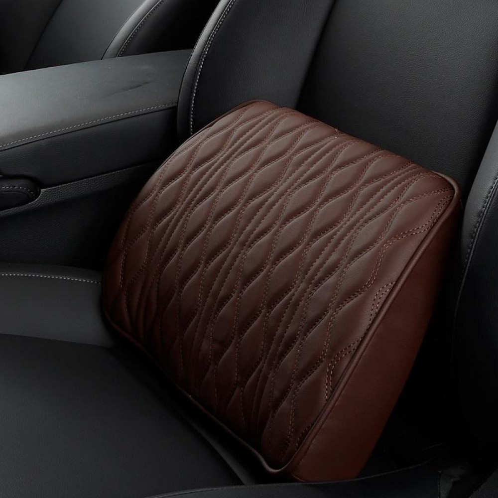 Car Seat Memory Foam Support Cushion, Color: Coffee Waist Support