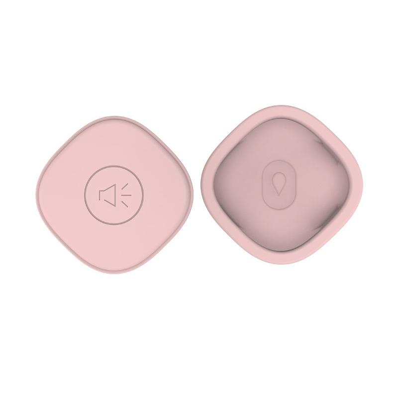 For Samsung Galaxy SmartTag Positioning Tracker Life Waterproof Silicone Protective Case(Pink)