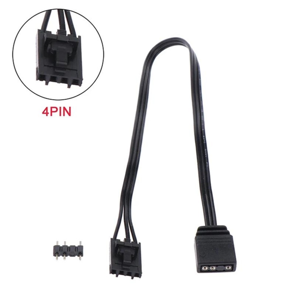 4Pin For Pirate Ship Controller Adapter Cable QL LL120 ICUE Divine Light Synchronization(25cm)