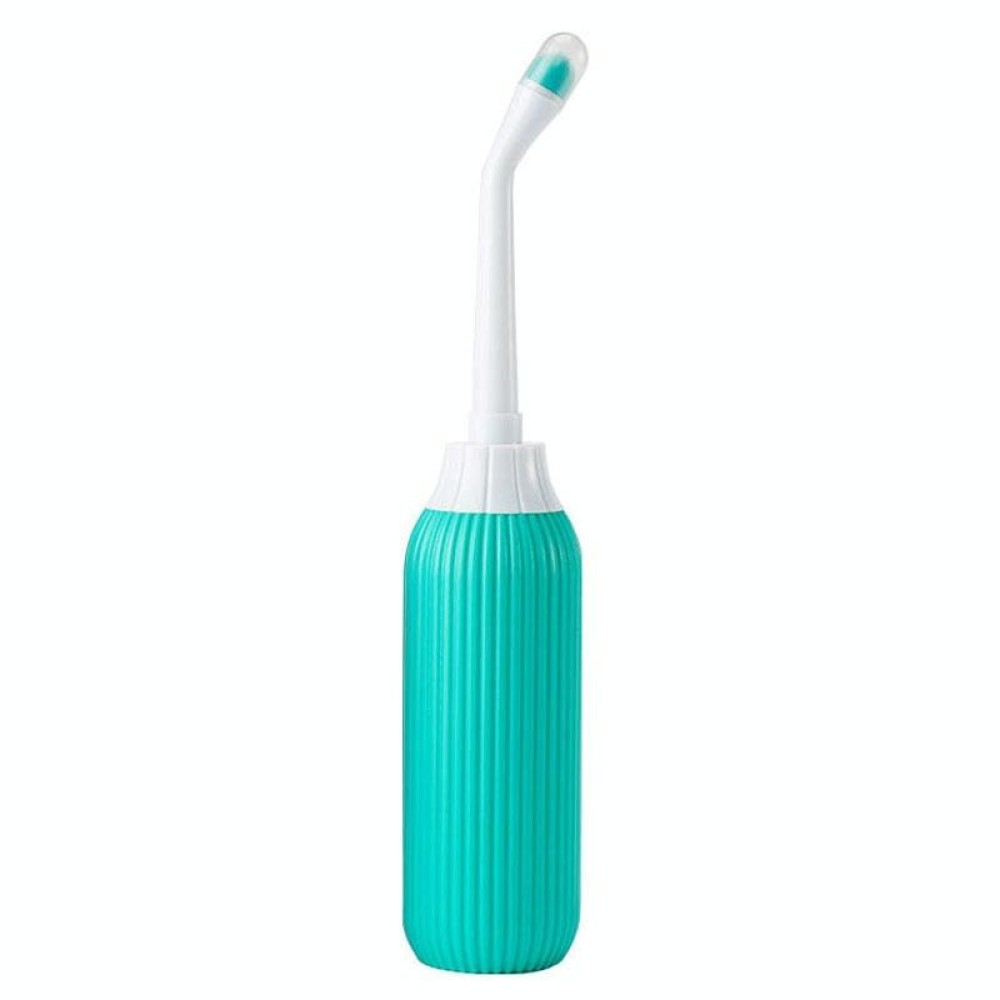 500ml Portable Feminine Washing Instrument Handheld Sanitary Wash Bottle For Pregnant Women, Model: Without Valve Green