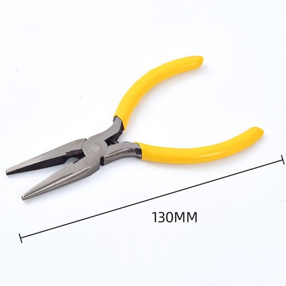 4.5 Inch Industrial Grade Mini Wire Pliers Portable Handmade Pliers With Plasticized Handle(Pointed Mouth Plier)