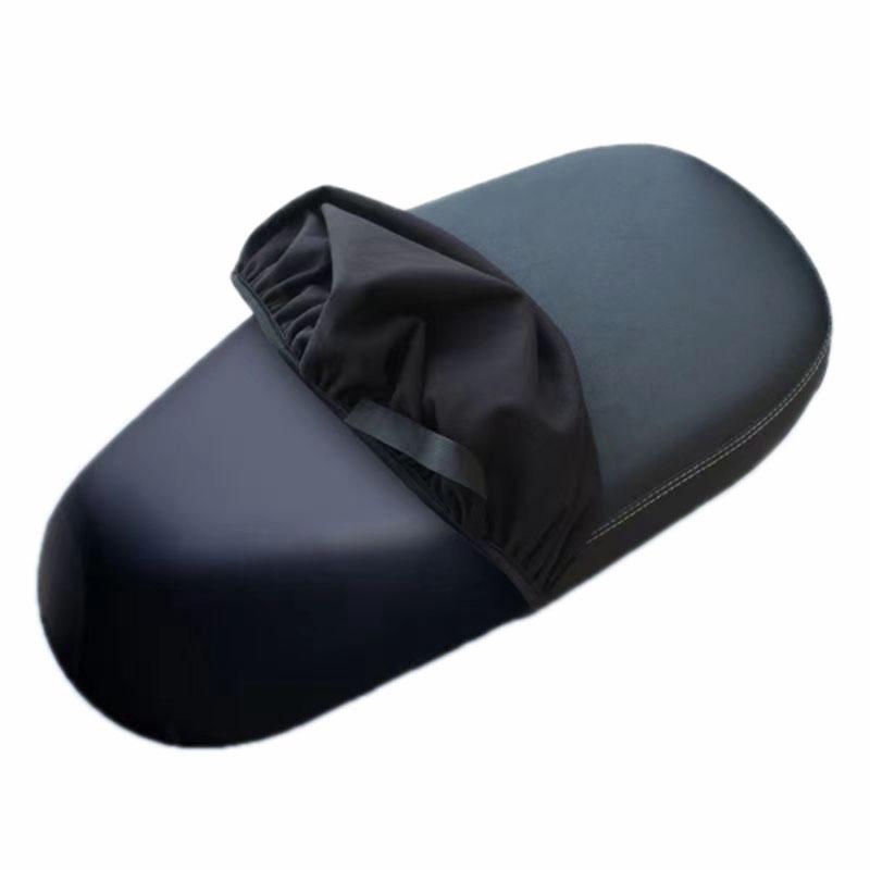 Electronic Bicycle Thickened Leather Heat Insulation Waterproof Universal Seat Cushion Covers, For: Back Seat