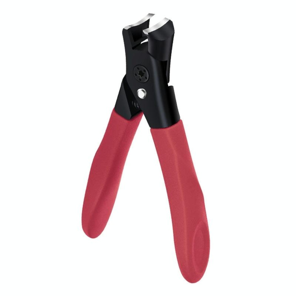 Large Opening For Thick And Hard Nail Clippers Anti-Splash Nail Scissors(Red)