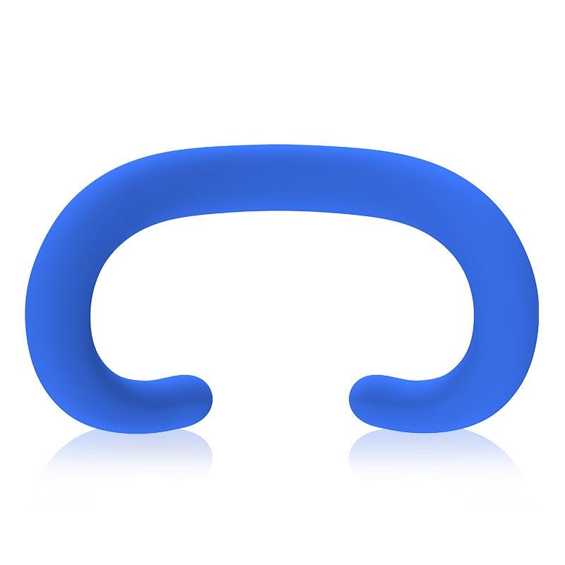 For Apple Vision Pro Silicone Eye Mask Sweatproof Dustproof Replaceable Silicone Case(Blue)