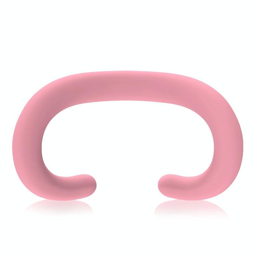 For Apple Vision Pro Silicone Eye Mask Sweatproof Dustproof Replaceable Silicone Case(Pink)