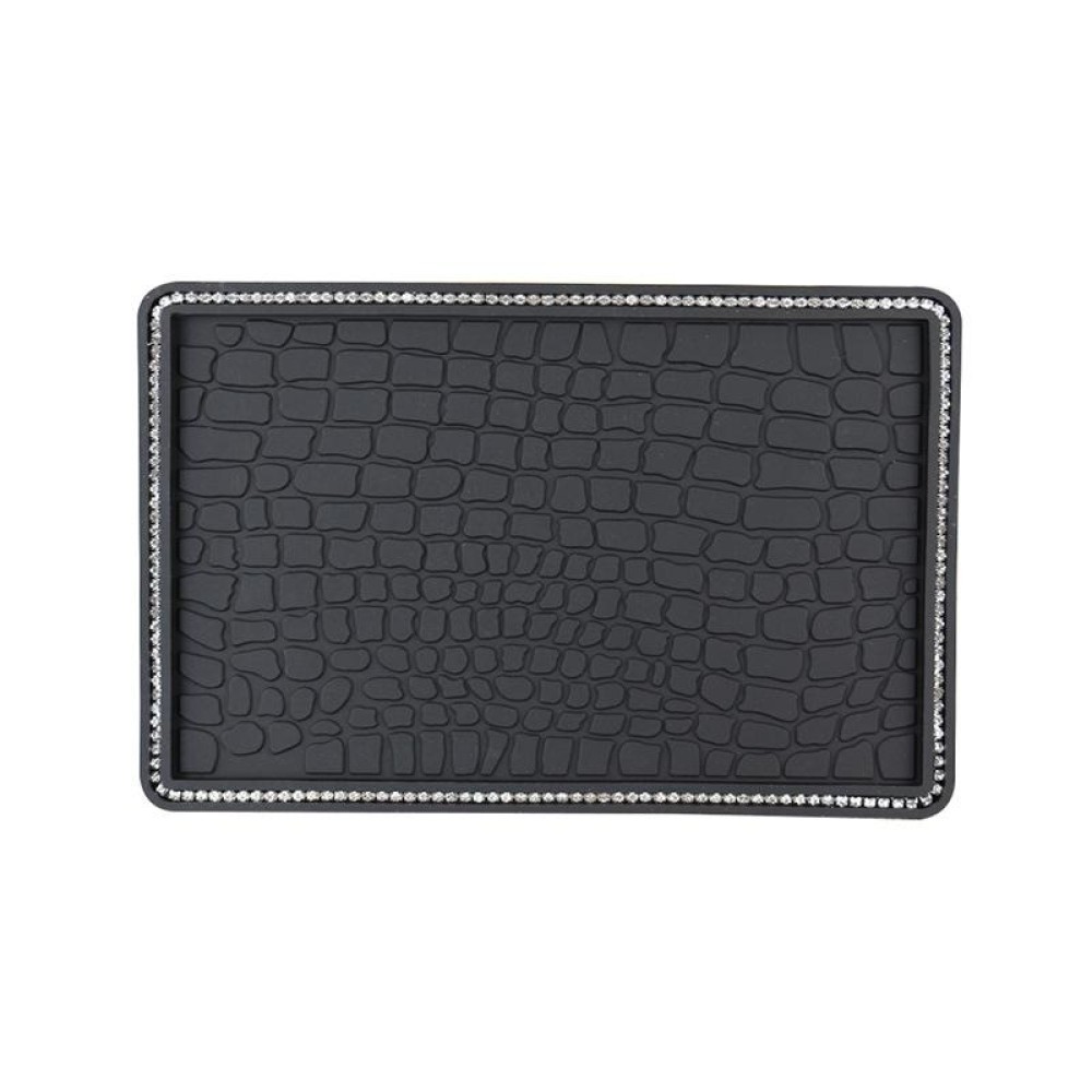 Car Storage Mat Anti-slip Mat for Mobile Phone Ornaments, Style: With Diamond