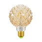 E27 Screw Port LED Vintage Light Shaped Decorative Illumination Bulb, Style: G95 Outer Pineapple Gold(220V 4W 2700K)
