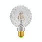 E27 Screw Port LED Vintage Light Shaped Decorative Illumination Bulb, Style: G95 Outer Pineapple Transparent(110V 4W 2700K)