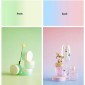 57 x 87cm Double-sided Gradient Background Paper Atmospheric Still Life Photography Props(Pink Blue+Yellow)
