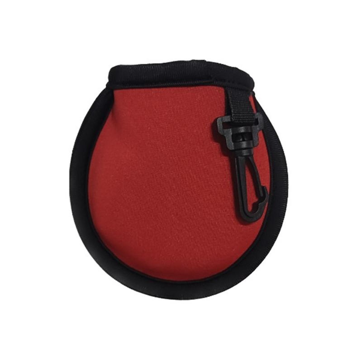 Neoprene Golf Ball Wear-resistant Protective Cover with Hook(Red)