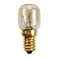 E14 Salt Crystal Lamps High Temperature Resistant Oven Light Bulb, Power: 15W Brass Lamp Head(2700K Warm White)