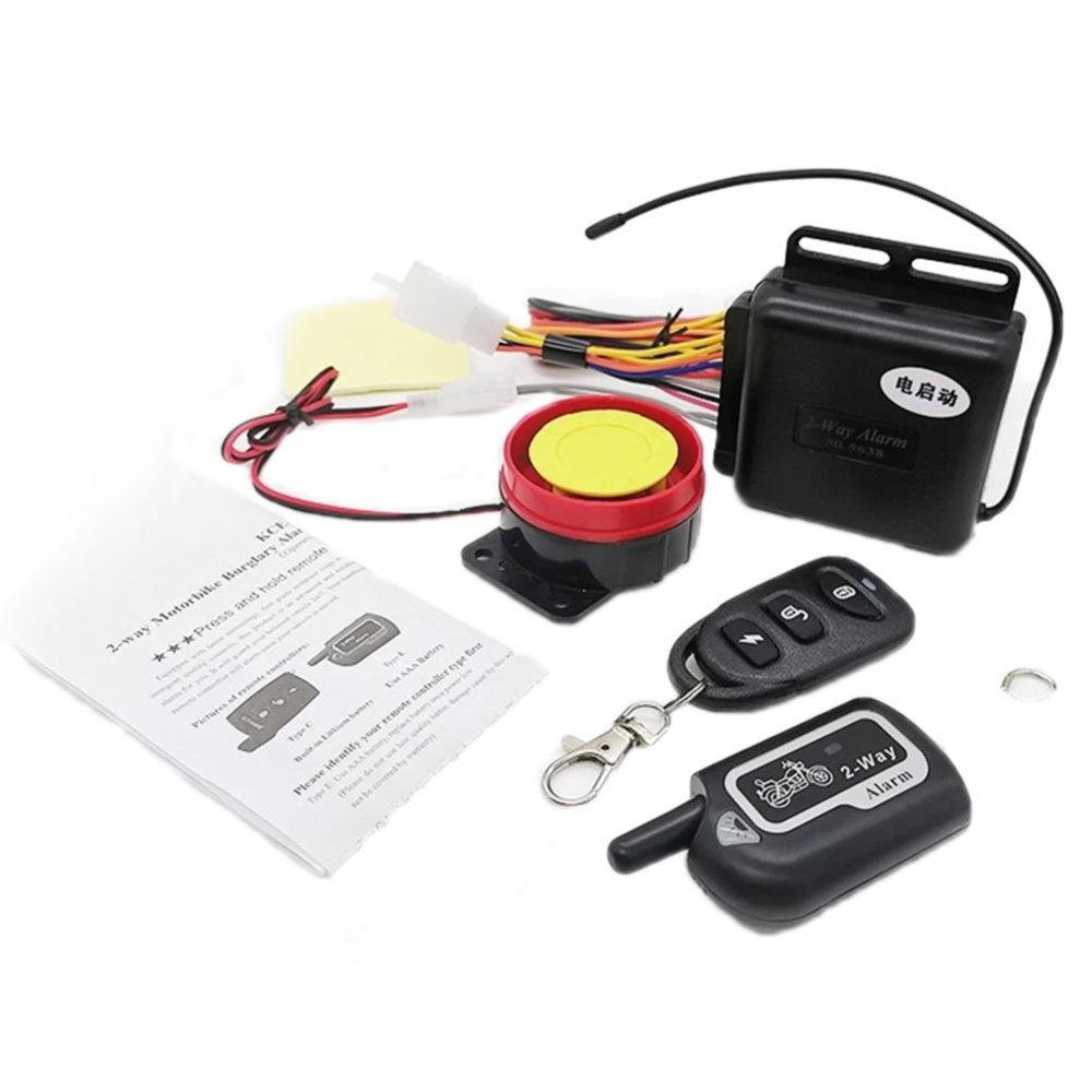 Two-Way Dual Remote Control Vibration Motorcycle Anti-Theft Device(YL-B011)