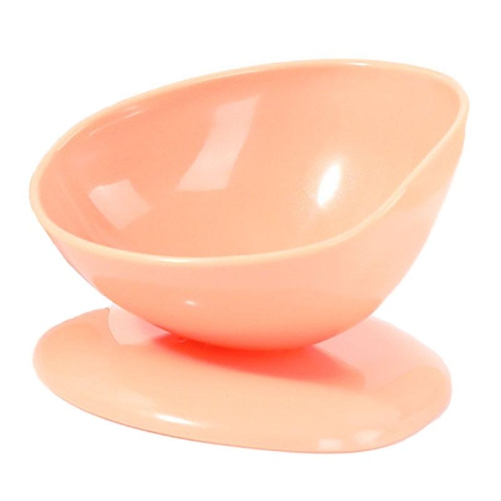 Tilted Teacup Pet Food Bowl Slanted Tall Bowl To Protect Cervical Cats Puppy General Purpose(Pink)
