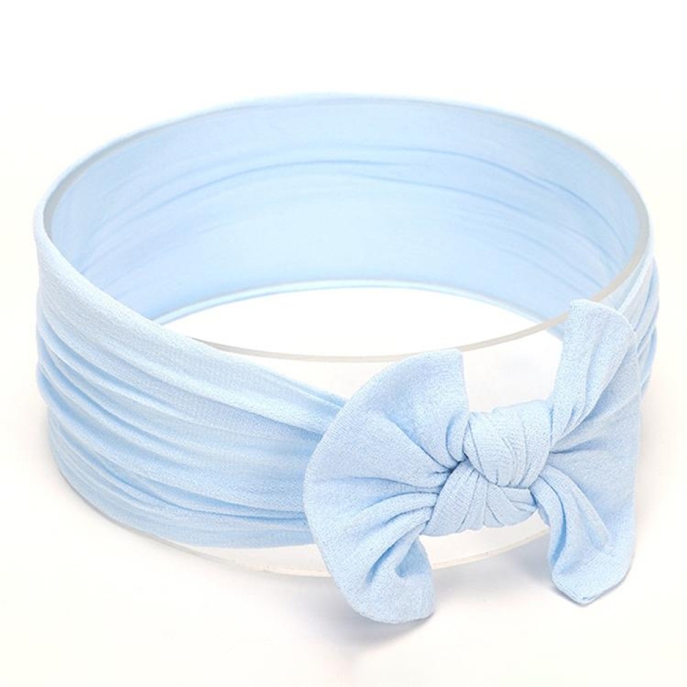 Cute Bowknot Infant Baby Girl Hairband Headwear Headbands(Blue#9)