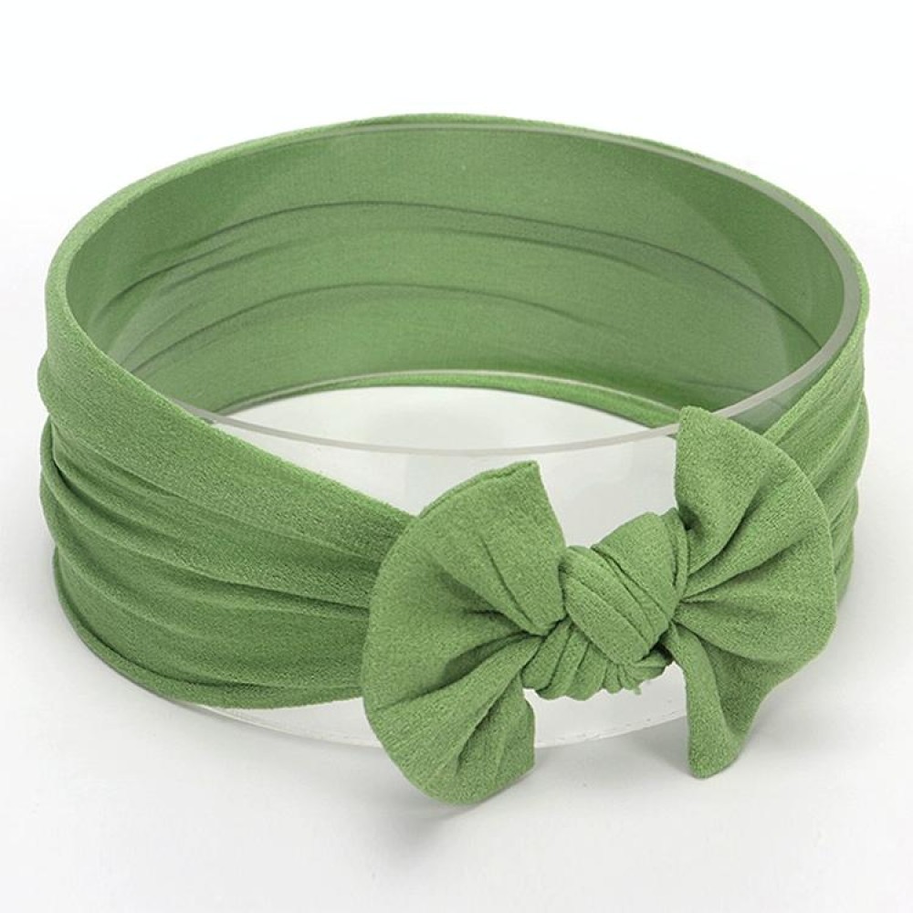 Cute Bowknot Infant Baby Girl Hairband Headwear Headbands(Green#26)