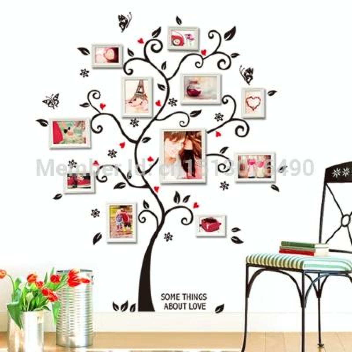 3D DIY Removable Photo Tree PVC Wall Stickers Mural Art Home Decor